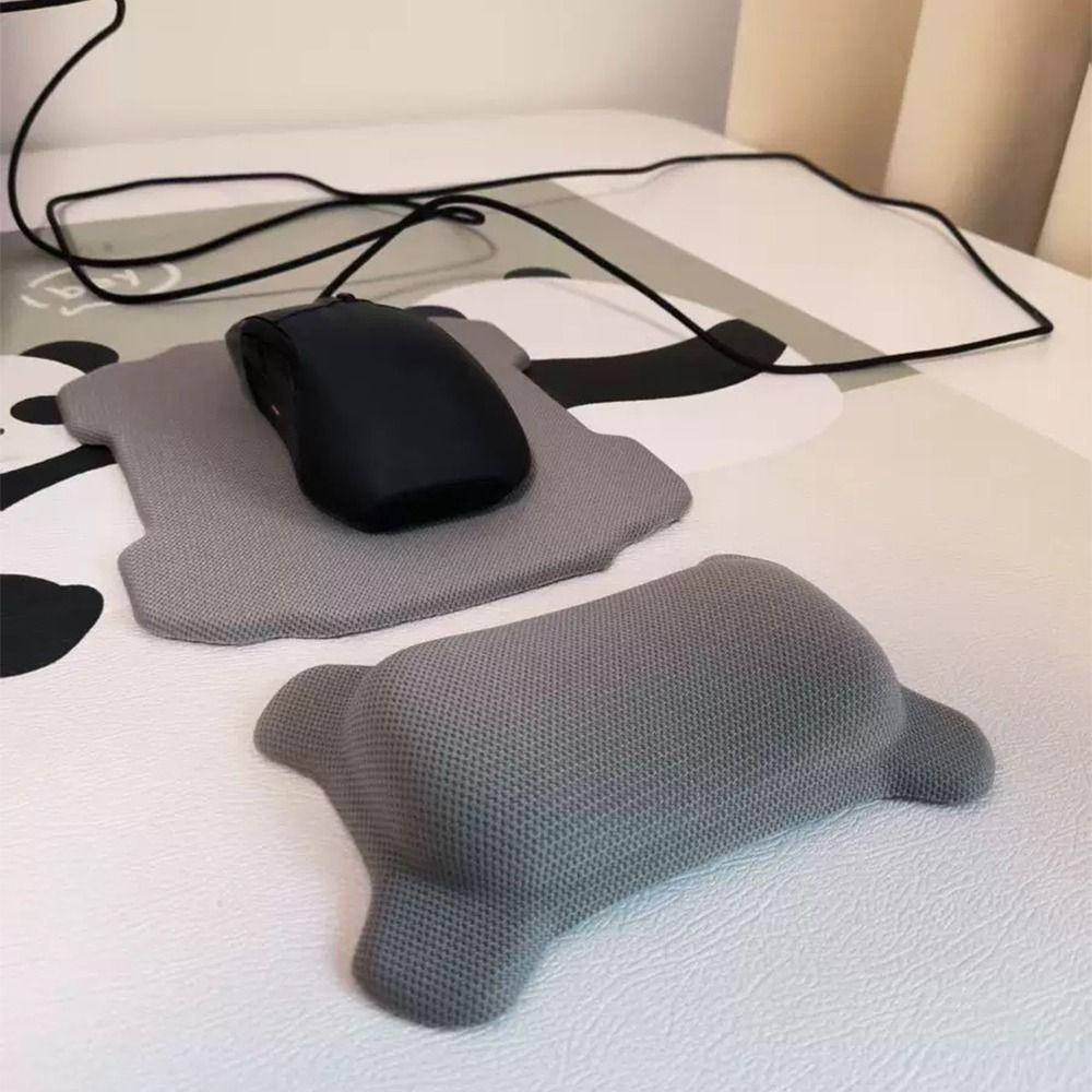 1/2pcs Ergonomic Ergonomic Mouse Pad Slow Rebound Keyboard Hand Cushion  Office Supplies
