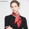 MARJA KURKI Elegant Mulberry Silk Square Scarf