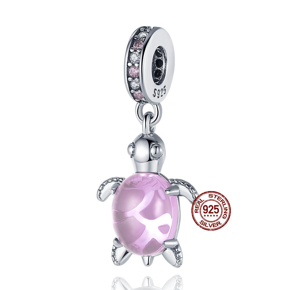 Charms Fit Diy Original Bracelet Real S925 Sterling Silver Beads Luminou Pendants Firefly Ocean Series Dangle Fine Jewelry