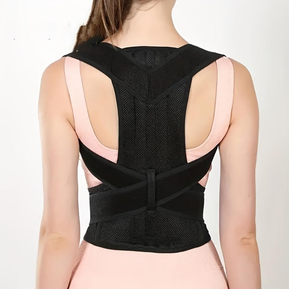 Цельный регулируемый унисекс-тренажер для спины, ортопедический пояс для фиксации