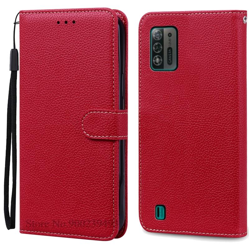 Чехол A52 Lite для ZTE Blade A52 Lite, мягкий силиконовый кожаный чехол-кошелек, чехол для ZTE Blade A52 Lite, чехол из ТПУ, задняя крышка Etui