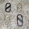 8 Shape Buckle Keychain Outdoor Camping Climbing Fast Hanging Hook Latch Hooks