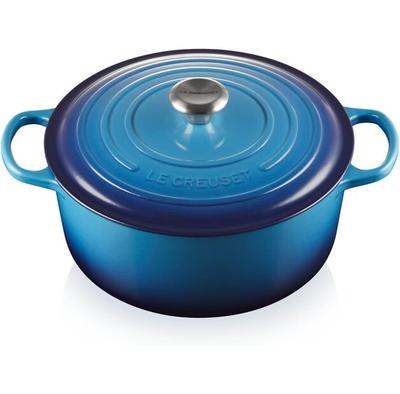 Жаровня Le Creuset Signature круглая 28 см лазурь 6,7 л (21177282202430)