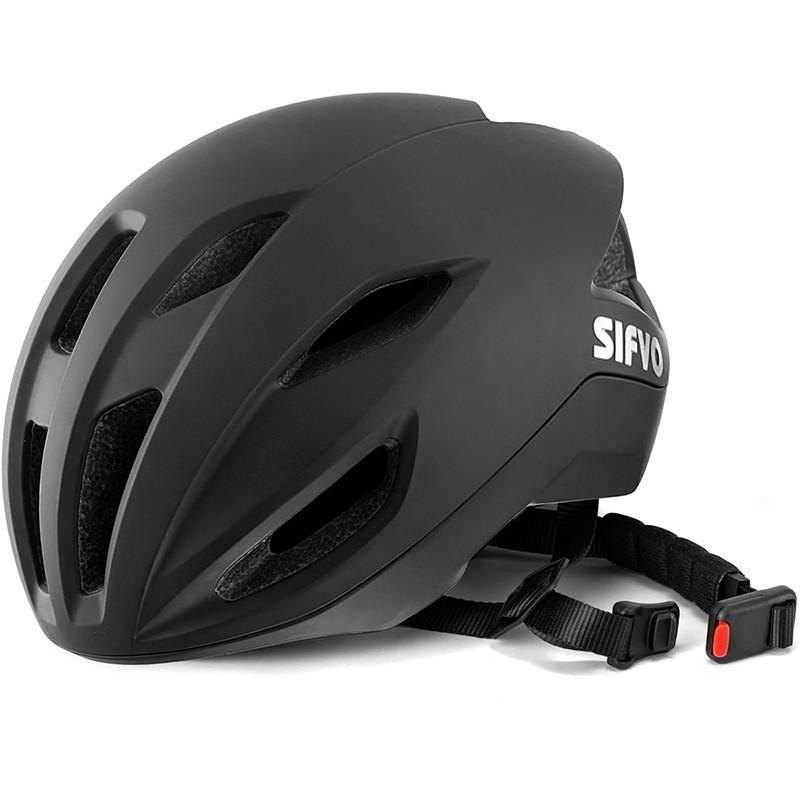 SIFVO Glow-in-the-Dark Cycling Helmet Road Bike Lightweight Adjustable Magnetic Buckle Half