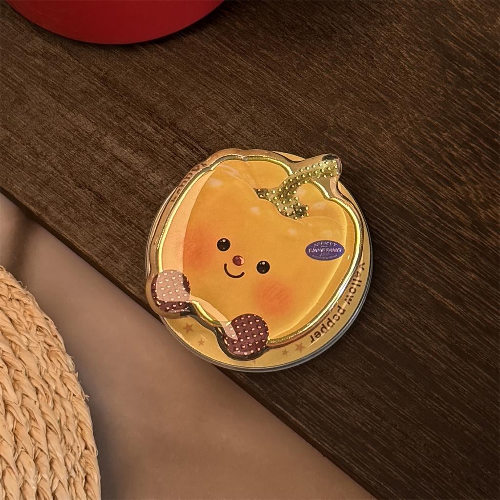 Gilt Vegetable Cartoon for Magsafe Magnetic Holder Mobile Phone Air Bag Holder Retractable Portable Advanced Personality