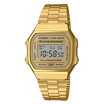 Casio Standard Цифровые часы A-168WG-9W Мужские (Импортный)