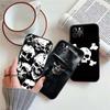 NH31 Horror Skeleton Skull New High-End Shell Phone Case for iPhone SE X XS XR 16E 17 11 Pro Max 8 7 6 6s Plus Air