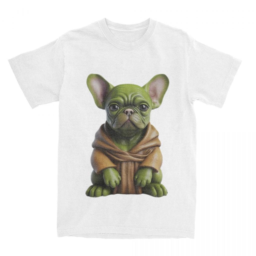 Пародия Френч Французский бульдог Мужская Женская Футболка Милый Щенок Аксессуары Для Собак Потрясающая Футболка Футболка Одежда Из Чистого Хлопка