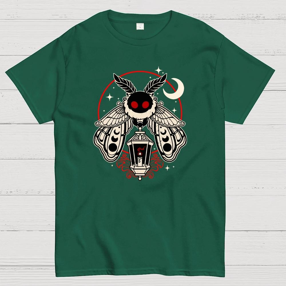 Cute mothman Cotton Summer Casual Cool Loose T-Shirt