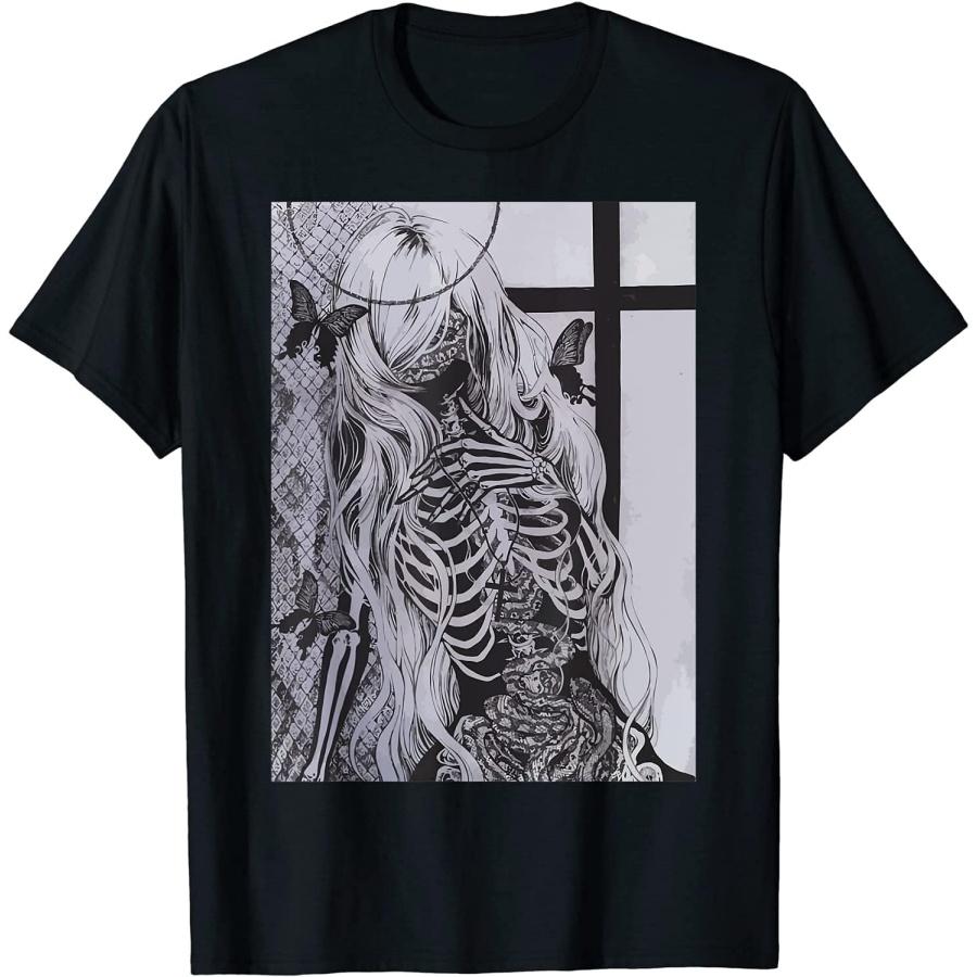 Kiristyle Dark Art Grunge Goth Occult Gothic Aesthetic Girl Horror Unisex T-Shirt Men Women Gift for dad mom Son Daughter