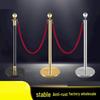 Stainless Steel Crowd Control Stanchion Set