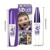 5D Curl & Volume Mascara Waterproof Smudge-Proof Formaldehyde-Free For Lush Long-Lasting Lashes
