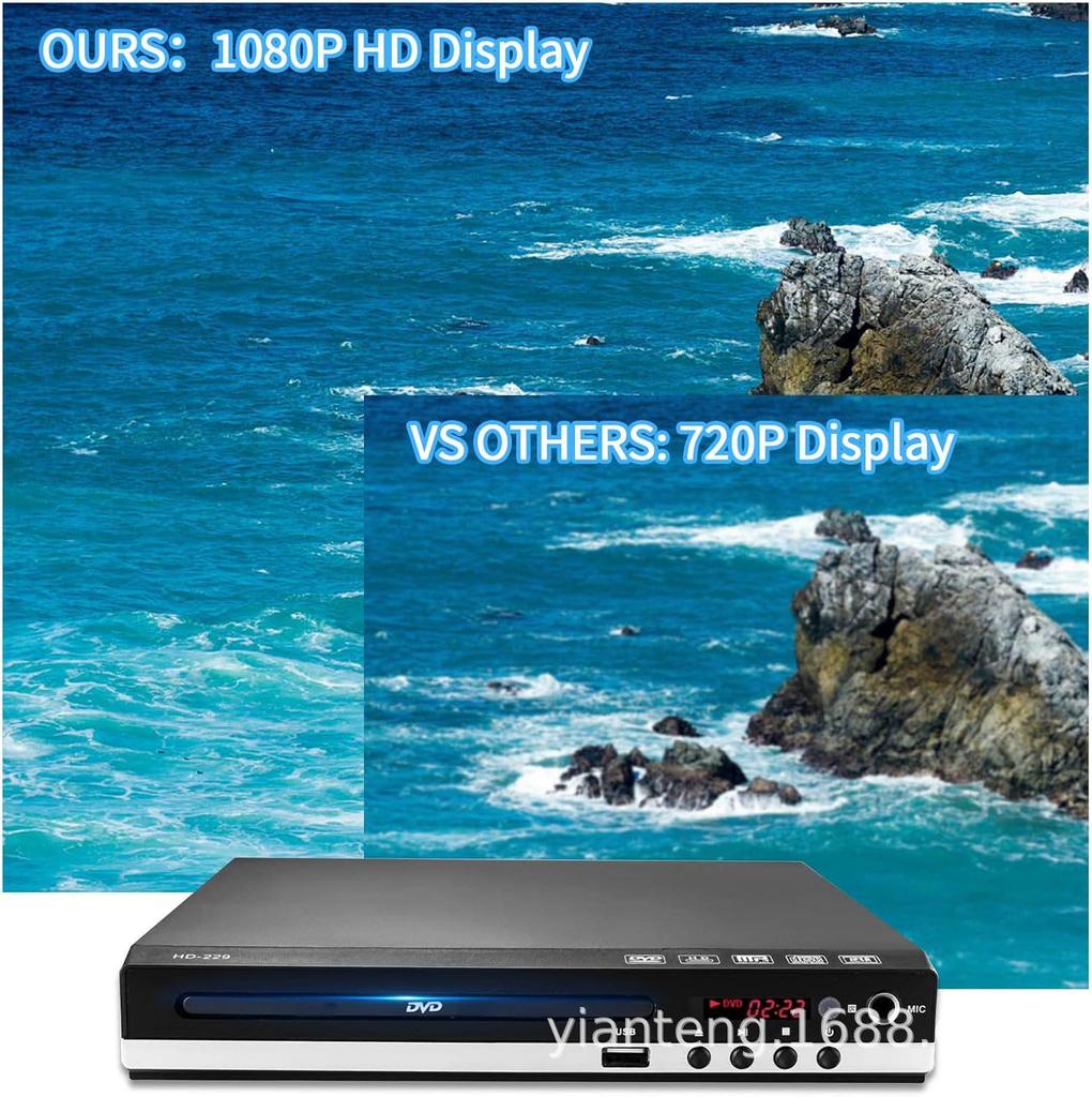 Домашний DVD/EVD-плеер высокой четкости с поддержкой VCD и Mini CD для детей