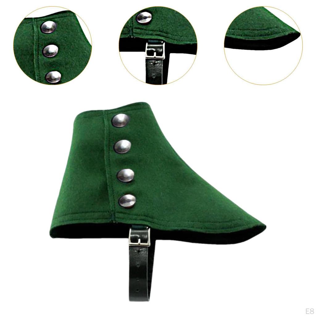 Гангстерские гетры на день рождения в винтажном стиле 1920-х годов, средневековые пиратские бахилы