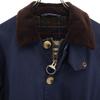 Barbour Long Sleeve Blouson S Navy Back Fleece Men's Used