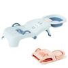 Adjustable Baby Hair Pool Bed Foldable Bath Seat Bathtub New Salon Seat Chair  Boys Girls