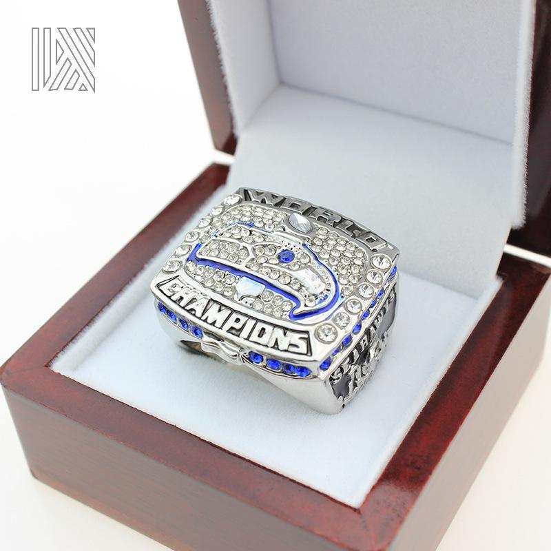 Чемпионское кольцо НФЛ Seattle Seahawks 2013 – Популярный ретро-стиль