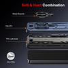 KEYSION Противоударный защитный чехол для Nothing Phone 3A Pro Мягкий силиконовый + металлическое кольцо-подставка для телефона PC Задняя крышка для Nothing 3A Pro