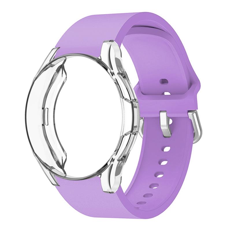Чехол+ремешок Для Samsung Galaxy Watch 4 classic 46мм 42мм 44мм 40мм умных часов ремешок Ridge Sport Браслет ремешок Galaxy Watch 4