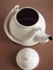 Hearth Designs Мини-чайник в ретро-стиле, Белый, 1,5 л, MRTK-01