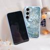 Чехол для Samsung A55 5G Задняя крышка Защитный силиконовый Funda Модный Мраморный Каменный Текстурный Coque для Samsung Galaxy A54 A56 Capa