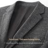 Мужской утолщенный блейзер FIRS из смесовой шерсти в стиле business casual