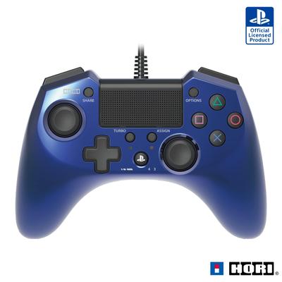 С быстрым огнем Horipad FPS Plus для PS4 Blue [Оснащенная функция]