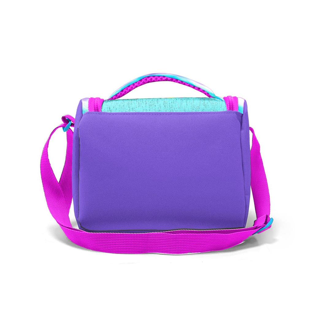 Коралловый детский красочный батик с единорогом и рисунком мороженого, набор из 3 предметов для школьной сумки SET0123480