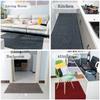 Моющийся кухонный напольный коврик, водонепроницаемый, маслостойкий, грязеотталкивающий, противоскользящий коврик для входной двери T для террасы и на открытом воздухе