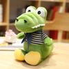 Sale Green Crocodile Plush Toy Soft Stuffed Alligator Animals Doll Mr. Crocodile Cartoon Toy Friend Birthday Gifts Present