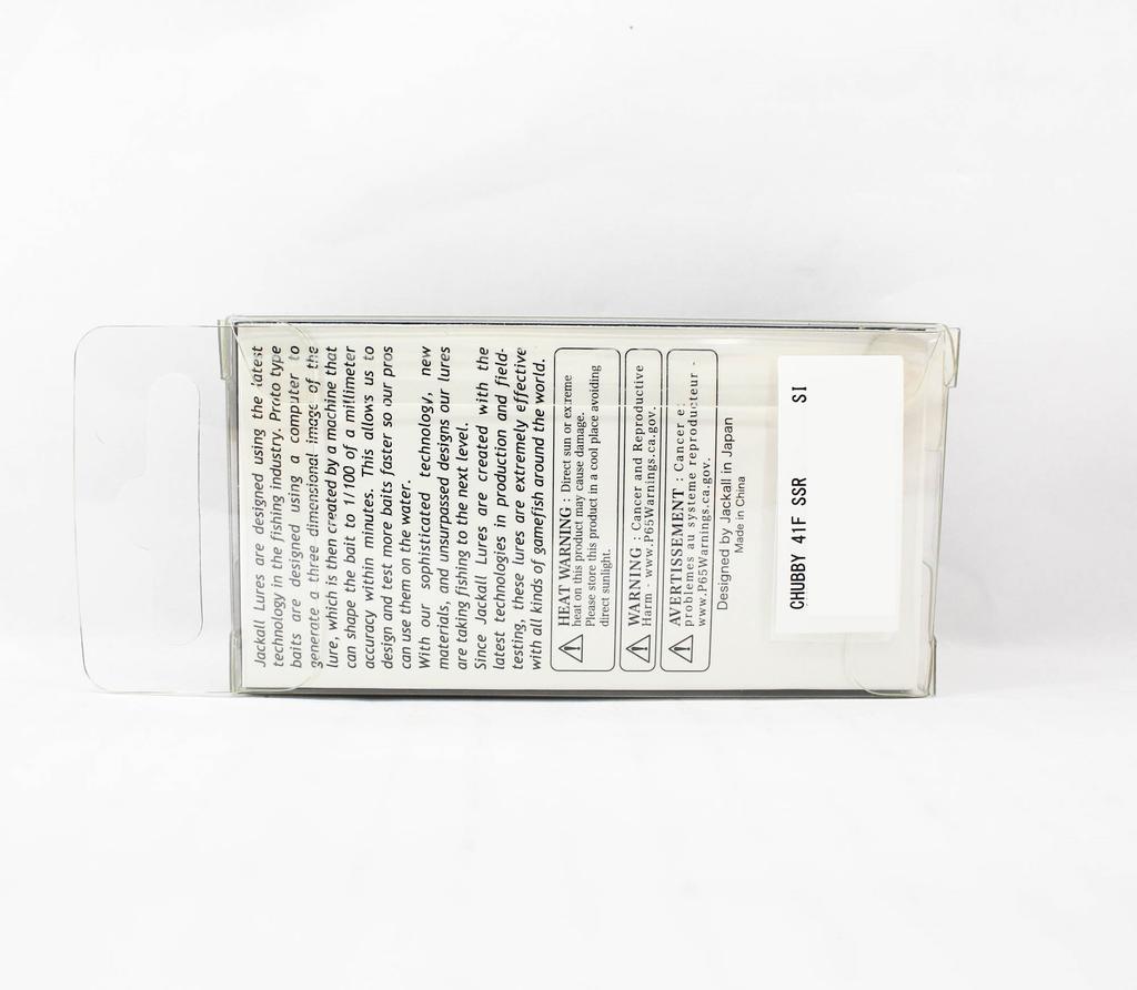 Jackall Плавающая приманка Chubby 41F SSR Bone (6237)