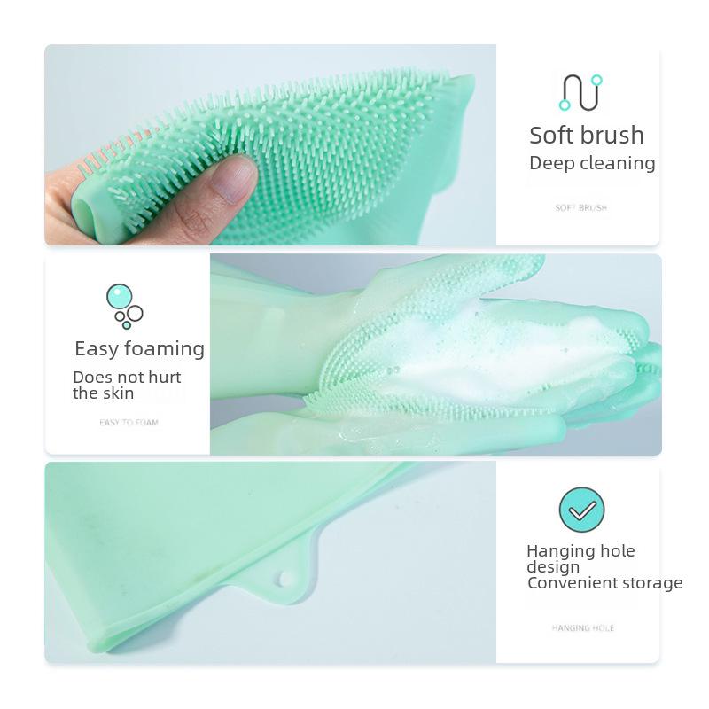 Перчатки для купания домашних животных: Щетка для удаления шерсти и массажа для собак и кошек — устойчивый к царапинам и укусам инструмент для ухода