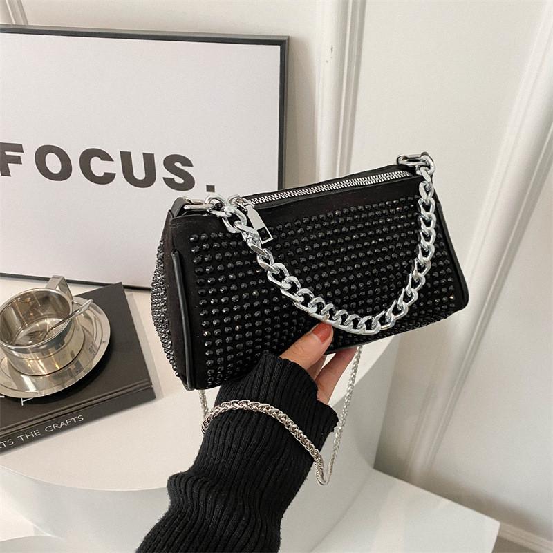 Trendy Street Style Canvas Crossbody Bag Chic Pillow Bag For Women 2024 Summer Shoulder Bag