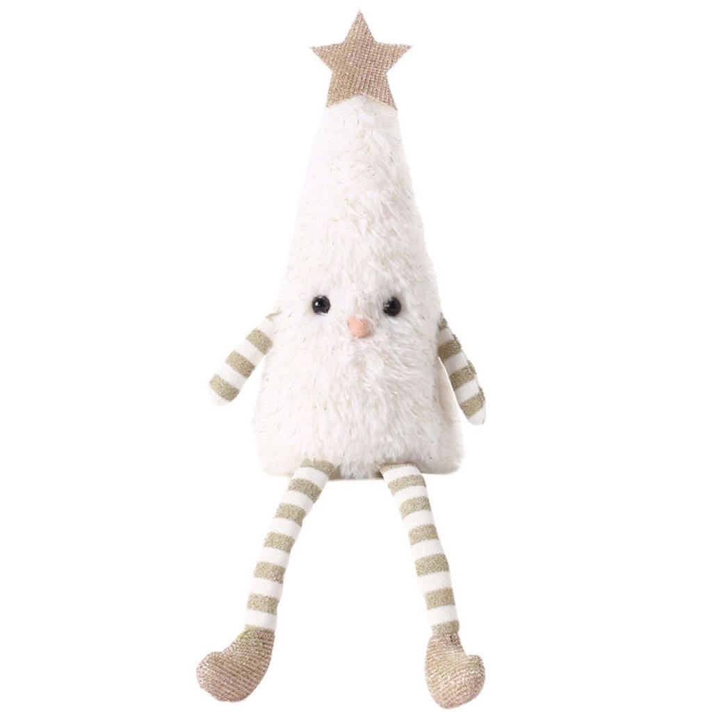 Кукла Гном Рождественская Елка Легко Принимает Позы и Стоит Кукла на Удачу Подходит для Принесения Тепла Счастья