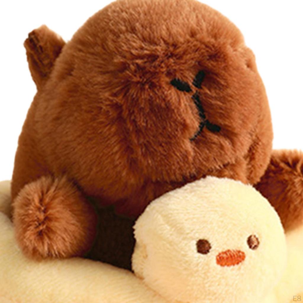 Очаровательный плюшевый брелок Капибара для детей и взрослых