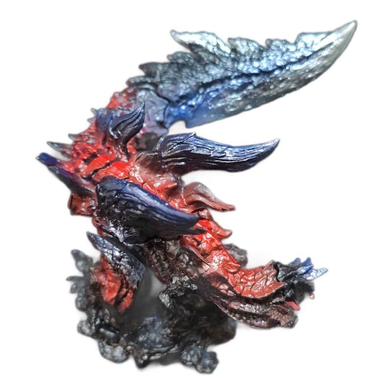 Scaled Fire Dragon Beast Figure, Cool Dragon Model Desktop Collectible Ornament Home Decoration Toy