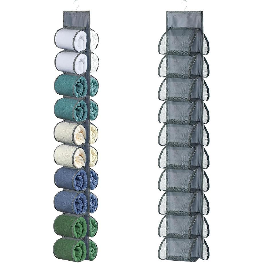 Legging Organizer for Closet Hanging, Hanging Legging Organizer, Legging Storage for Closet, Behind Door, Wardrobe, Clothes Storage, Hanger 20