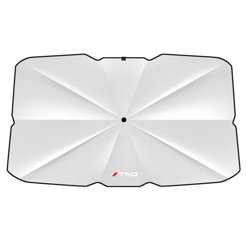 Автомобильный солнцезащитный зонт на лобовое стекло, складной передний зонт-парасоль, солнцезащитный экран зонтичного типа для Toyota Corolla Camry Yaris Hilux Prius Auris