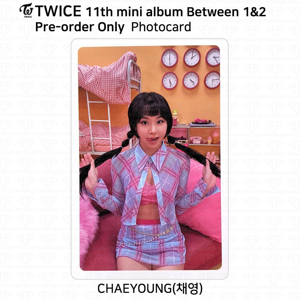Twice 11-й мини-альбом между 1 и 2 Чеён, фотокарточка, открытка, наклейка Polaroid POB