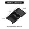 For Hyundai Tucson 2025 Only for Electronic Transmission Center Console Lower Storage Organizer Tray Black Car Accessories