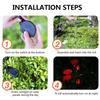 HeadeSolar Rose Light LED Garden Decoration Simulation Outdoor Waterproof Courtyard ParkGround Insertion Lawn Light