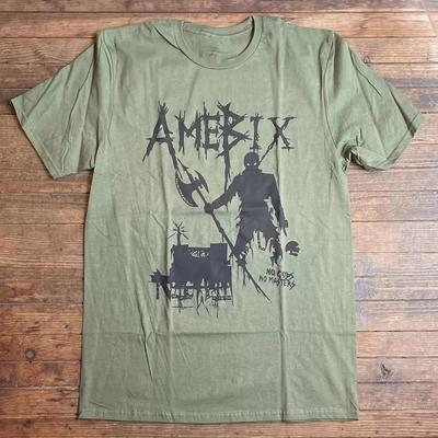 AMEBIX Нет богов нет господ Подарок для фаната от S до 4XL Унисекс футболка BL1169