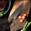 Damascus Steel Chef Knife Kitchen Kiritsuke Knives Nakiri Fruit Knife