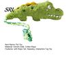 Durable Plush Dog Toys for Small Medium Dogs Crocodile Toy, Squeaky Stuffed Chew Interactive Tug Long Lasting Pet Toy of War Puppy Teething,