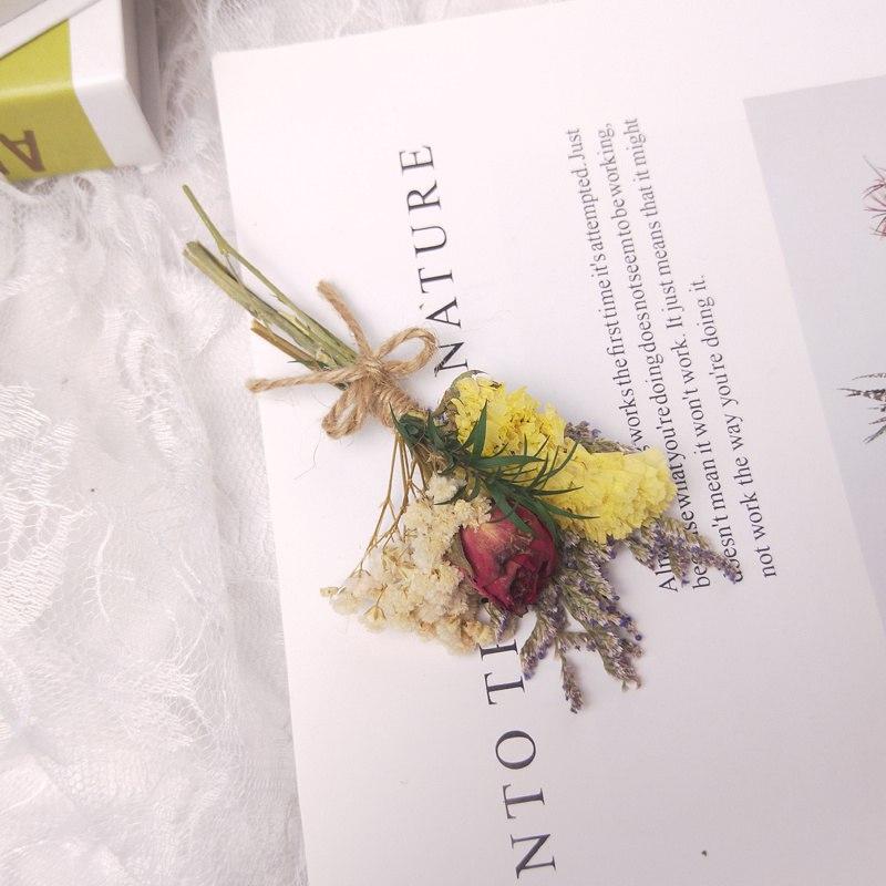 Украшение сушеных цветов букет роз реквизит для съемки мини DIY материал