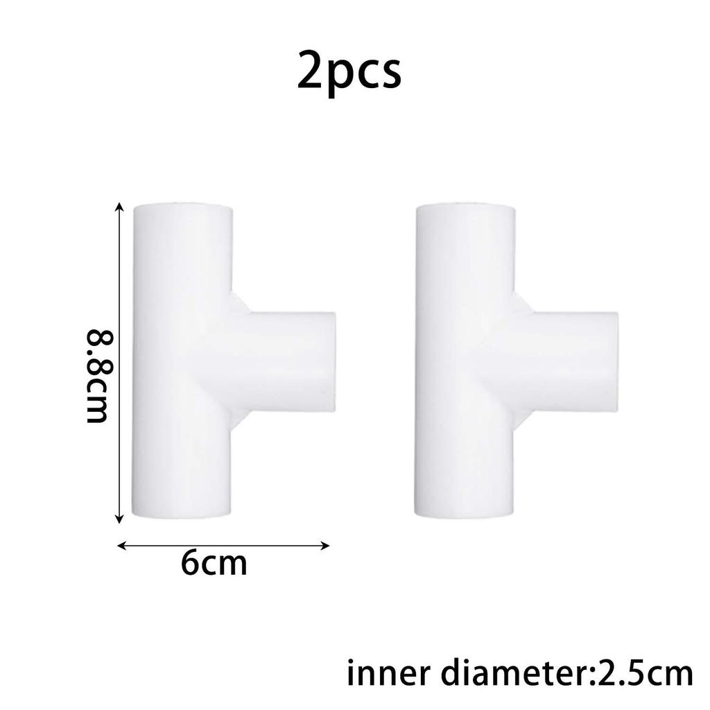 2/3/4/5 Way Elbow Connector for Home Plastic PVC Pipe Connector Fittings Straight Elbow Tee Cross Joints Water Pipe Adapter