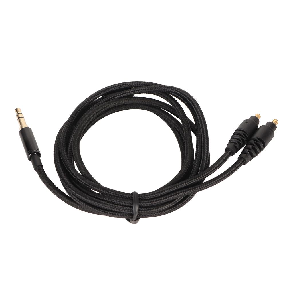 3.5mm Replacement Headphone Cable Gold Plated Plug Braiding Cable Replacement Cord for ATH MSR7b ATH SR9 ATH ESW990H