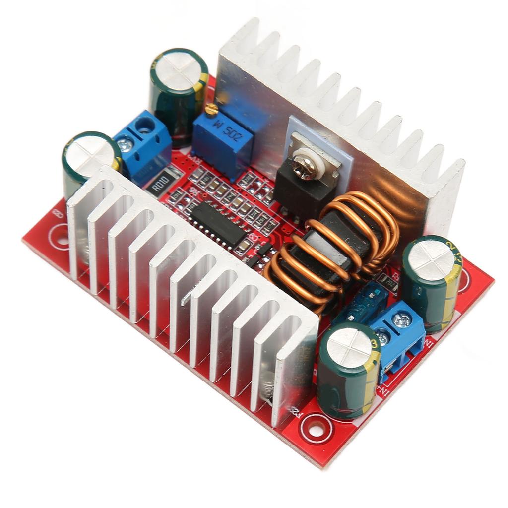 400W 15A DC to DC Boost Converter Step Up Module Adjustable Constant Current Power Supply Module for Laptop