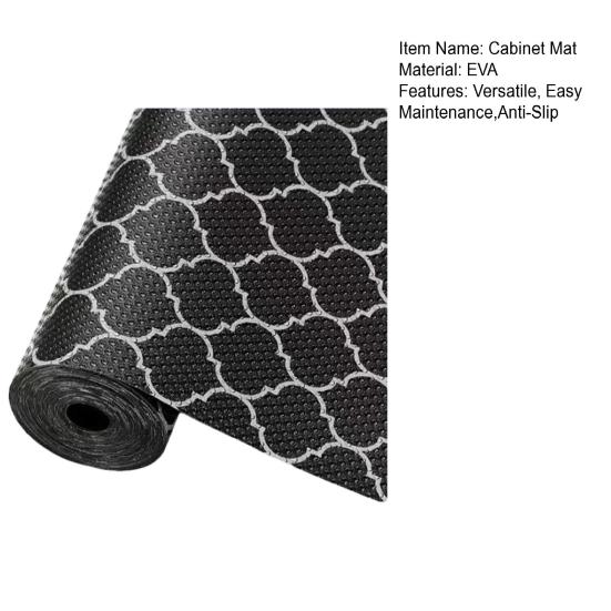 EVA Printed Drawer Liner Thick Non-Adhesive Shelf Mat for Kitchen Cabinet