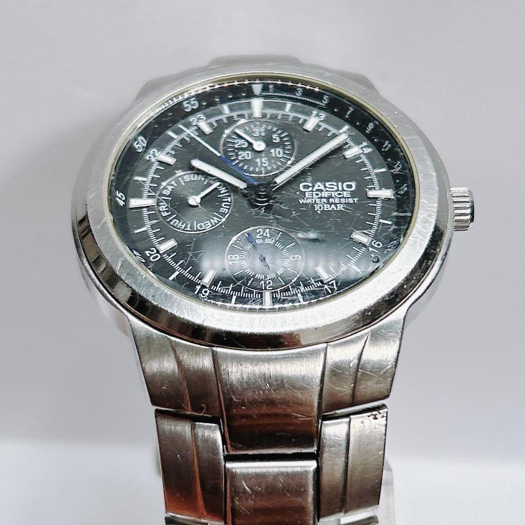 Б/у [Заканчивается сегодня] Мужские часы Casio EDIFICE CASIO EF-305 EDIFICE кварцевые